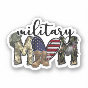 Militärsticker - Mama Vinyl Aufkleber
