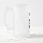 Militärstolz Mattglas Bierglas (Links)