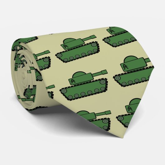 Militärtank Krawatte (Gerollt)