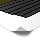 Militärtank Poster (Ecke)