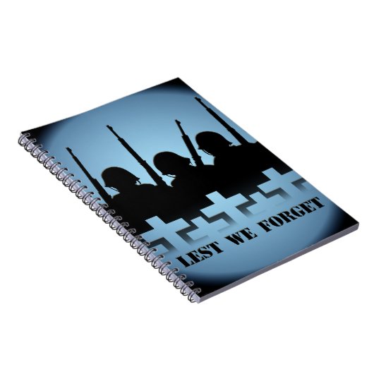 Militärtribute-Notebook, damit wir Bücher vergesse (Rechte Seite)