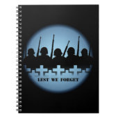 Militärtribute-Notebook, damit wir Bücher vergesse (Vorderseite)