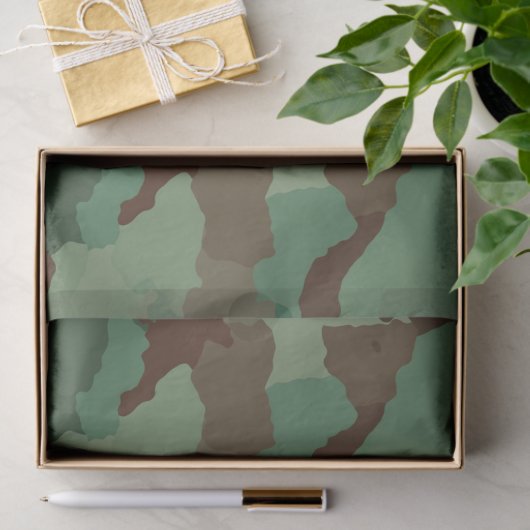 Militärübungspapier Seidenpapier (Geschenk)