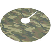 Militäruniform Polyester Weihnachtsbaumdecke (Schrägansicht)