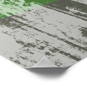 MILITÄRUNIFORM-STOLZ-FLAGGE POSTER (Ecke)