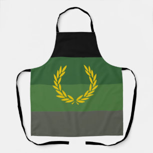 Militäruniform-Stolzflagge Schürze