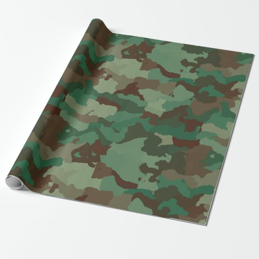 Militärverpackungspapier Geschenkpapier (Ungerollt)