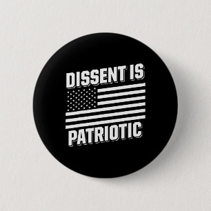 Militärveteranen gegen Trump Dissent USA Electi Button