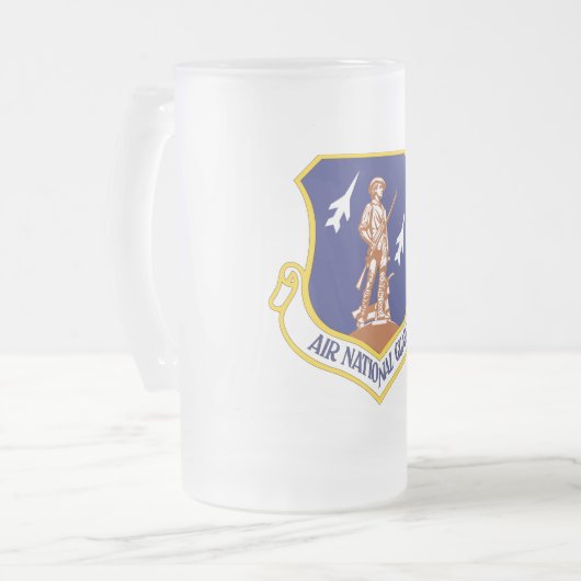 Militärwache Mattglas Bierglas (Vorderseite Links)