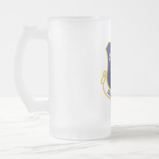 Militärwache Mattglas Bierglas (Links)