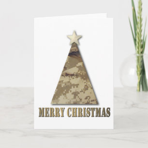 Militärweihnachten Feiertagskarte