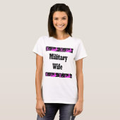 Militärwife2 T-Shirt (Vorne ganz)