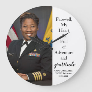 Military Award - Clock Große Wanduhr