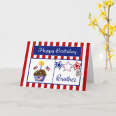 Military Brother Birthday Card Karte (Gelbe Blume)