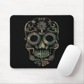 Military Camouflage Camouflage Dia De Los Muertos Mousepad (Mit Mouse)