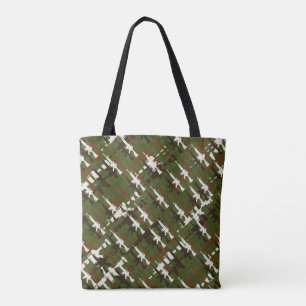 Military Camouflage Gun Cool Rifle GI Style Camouf Tasche