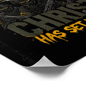 Military Christian Design Soldier Army Prayer Fait Poster (Ecke)