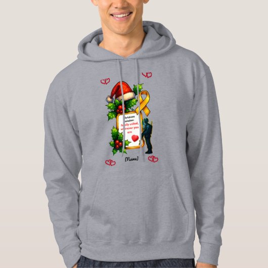 Military Christmas Family Matching – "Christ Hoodie
