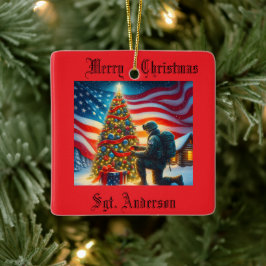 Military Christmas Ornament