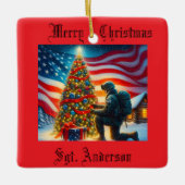 Military Christmas Ornament (Vorderseite)