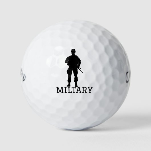 Military DAD Golf Gifts! Golfball (Vorderseite)