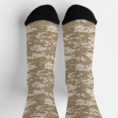 Military Digital Camouflage Army Wüste Socken (Oben)