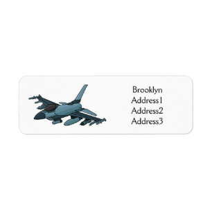 Military Fighter Jet Plane Cartoon
