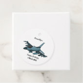 Military Fighter Jet Plane Cartoon Geschenkanhänger (Beispiel)