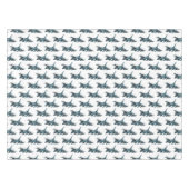 Military Fighter Jet Plane Cartoon Tischdecke (Vorderseite (Horizontal))