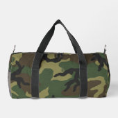 Military Forest Camouflage Pattern Duffle Bag (Rückseite)