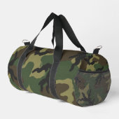 Military Forest Camouflage Pattern Duffle Bag (Rechte Ecke)