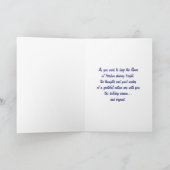 Military Frohe Weihnachtskarte Feiertagskarte (Innenseite)