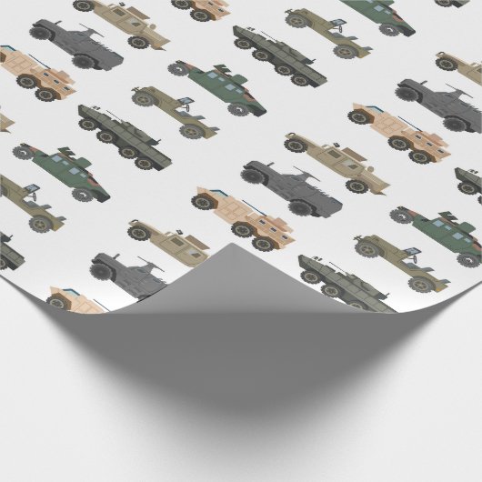 Military Geschenkpapier (Ecke)