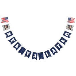 Military Going Away Banner I See Ya Later I Boots