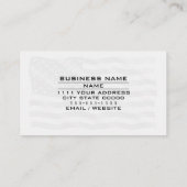 Military & Law Enforcement Professional Honor Duty Visitenkarte (Rückseite)