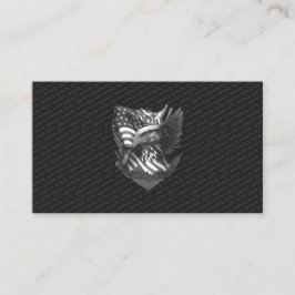 Military & Law Enforcement Professional Honor Duty Visitenkarte