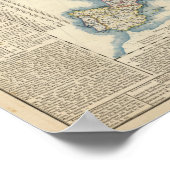 Military Political Map of Europe Poster (Ecke)