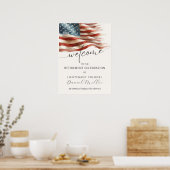 Military Retirement Welcome Poster | Editable (Küche)