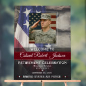 Military Retirement Welcome Sign Acrylschild (Neutral)
