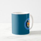 Military Security Agency Intelligence Corps Vetera Kaffeetasse (VorderseiteRechts)