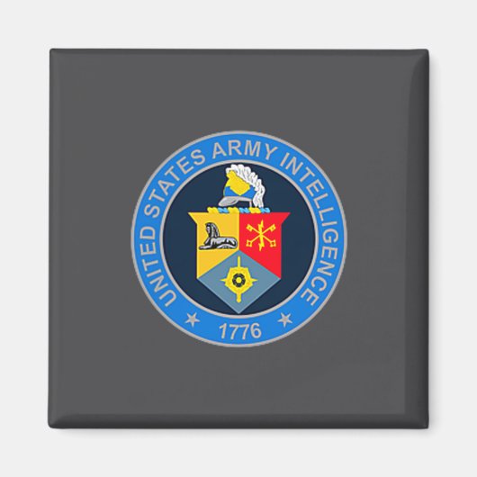 Military Security Agency Intelligence Corps Vetera Magnet (Vorne)