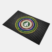 Military Surface Deployment Distribution Command Fußmatte (Schrägansicht)