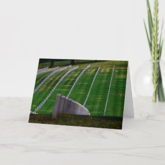 MIlitary Sympathy Card Karte