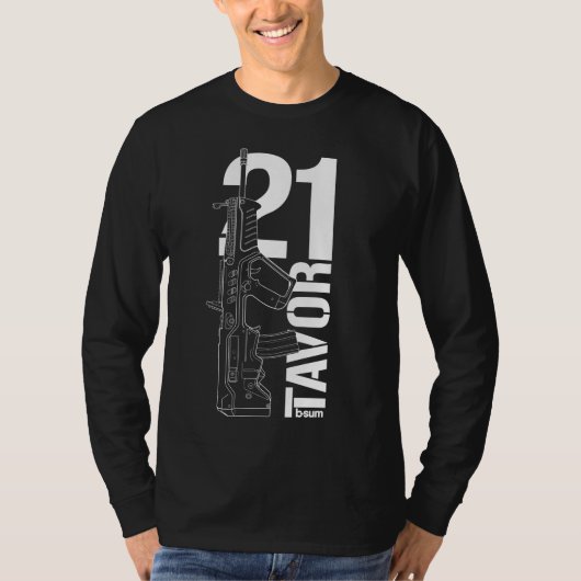 military t-shirts IWI Tavor21 Assault rifle (Vorderseite)