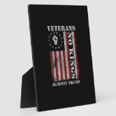 Military Veterans Protest Flag Patriotic Freedom Fotoplatte (Seite)