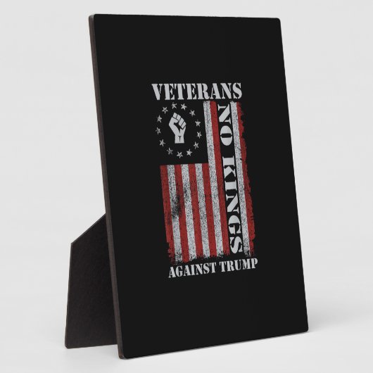 Military Veterans Protest Flag Patriotic Freedom Fotoplatte (Seite)