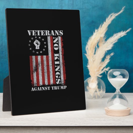 Military Veterans Protest Flag Patriotic Freedom Fotoplatte (Seite)