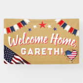 Military Welcome Home Banner - Army National Guard (Horizontal)