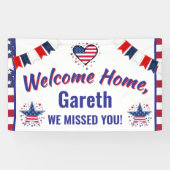 Military Welcome Home Banner - Army National Guard (Horizontal)