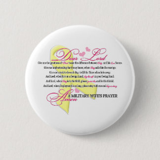 Military Wifes Gebet Button